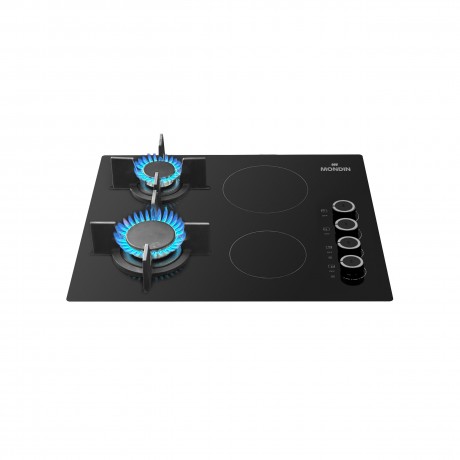 MONDIN VD602BNEV Μαύρο 60cm Εστία Αερίου Μικτ΄ή MONDIN VD602BNEV Μαύρο 60cm Εστία Αερίου Μικτ΄ή